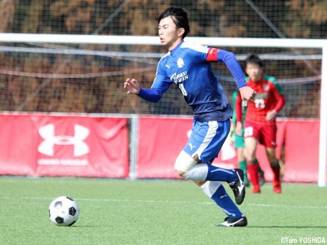 [新人戦]延長戦で尚志に敗れるも、東北学院は左SB佐藤主将が存在感