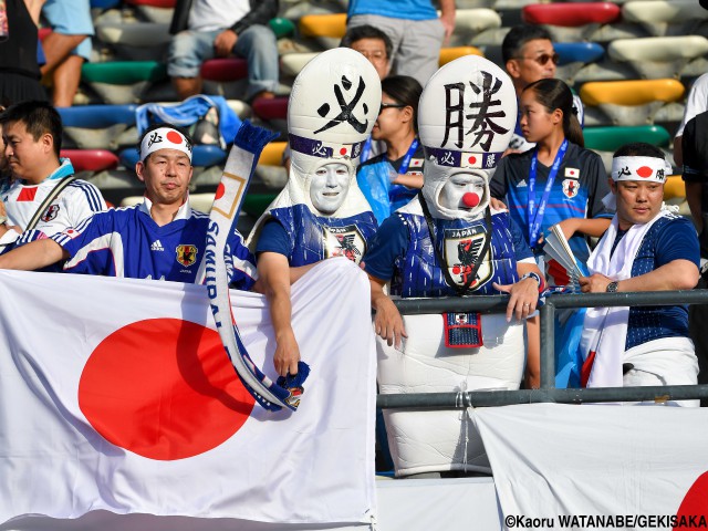 アジア杯決勝の地に駆けつけた日本サポーター(20枚)