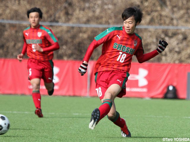 [新人戦]尚志は1年生コンビのMF伊東、MF平田ゴールで逆転勝ち(6枚)