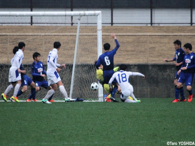 [新人戦]鹿児島城西は九州決勝で交代出場MF今福が同点弾(4枚)