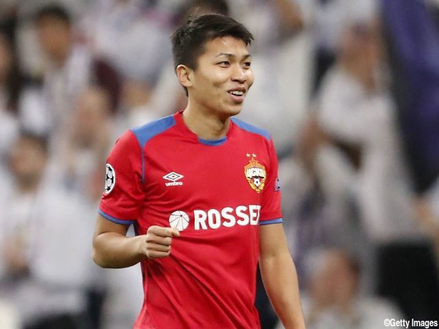 西村拓真がCSKA加入後初ゴール!今季3度目の先発で結果残す