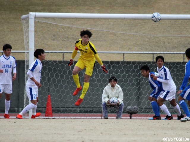 ヤングサッカーフェスティバル 日本高校選抜のリーダー Gk飯田 危機感しかない 内容改善して欧州では結果を 記事詳細 Infoseekニュース