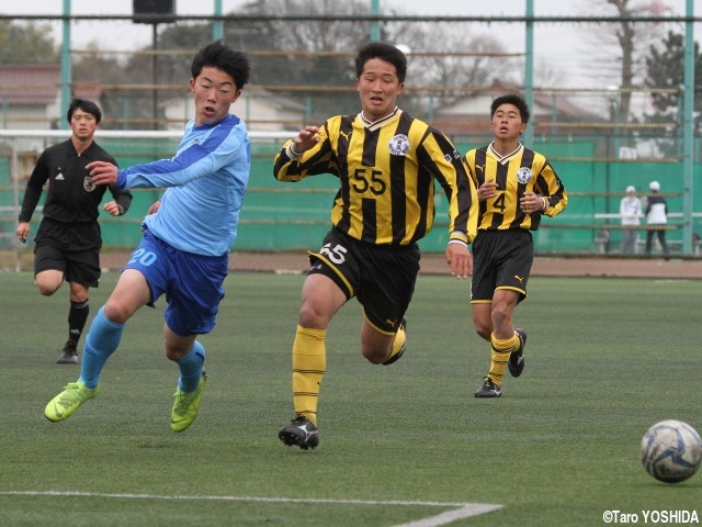 [船橋招待U-18大会]関東勢同士の強豪対決、前橋育英vs桐光学園は0-0ドローに