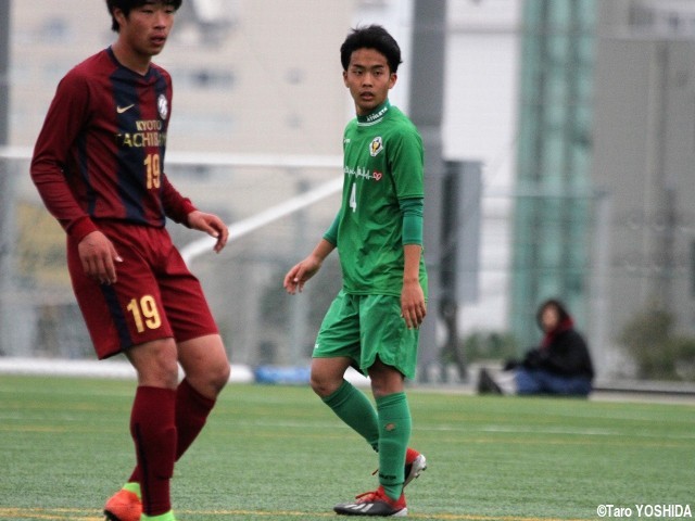 [船橋招待U-18大会]名門で1年時から出場。東京Vユースのサッカーを理解、引き出すオールラウンダー・山下 