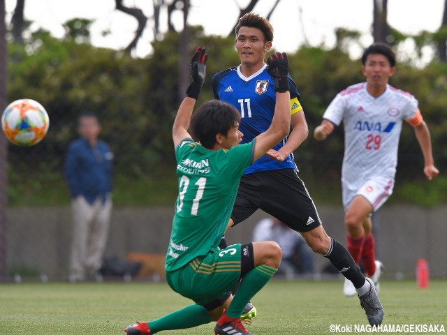 U-20代表副キャプテンに決定、田川がゴールに好感触「自分の中では大きい」
