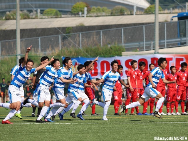 三重の4連覇を阻止。高専チーム初の全国を狙う近大高専が粘り勝ちで三重4強進出