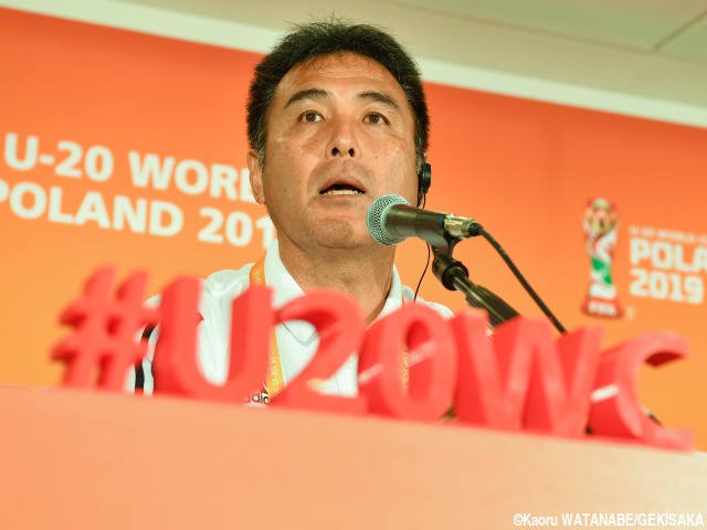 「チャレンジャーとして」日韓戦へ、U-20影山監督が選手のコンディションに言及