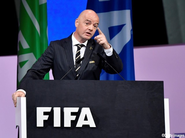 FIFAのインファンティーノ会長、無投票で再選…任期は2023年まで