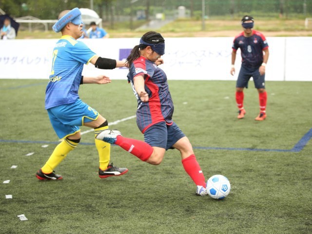 「第18回　アクサブレイブカップ」の予選ラウンドはブラサカ女子日本代表の菊島が15ゴールの大爆発