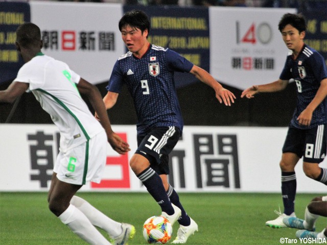 スーパーゴールも!U-16日本代表FW勝島新之助がナイジェリア相手に圧巻ハット!(8枚)