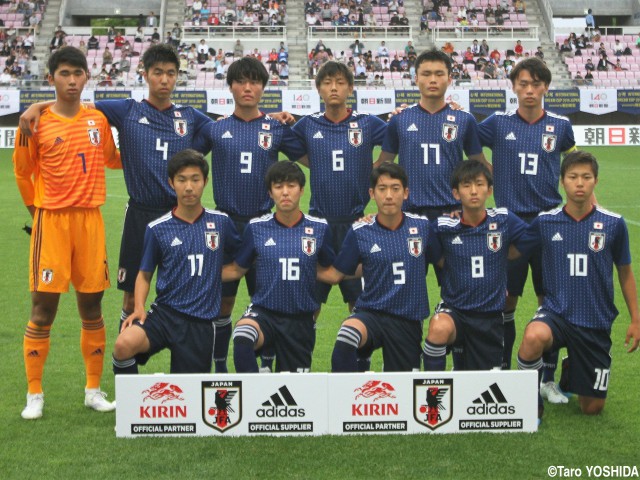 U-16日本代表がナイジェリアに4発快勝(18枚)