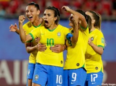 W杯通算ゴールで男子超え達成! ブラジル女子FWの“動機”「平等のための闘い」