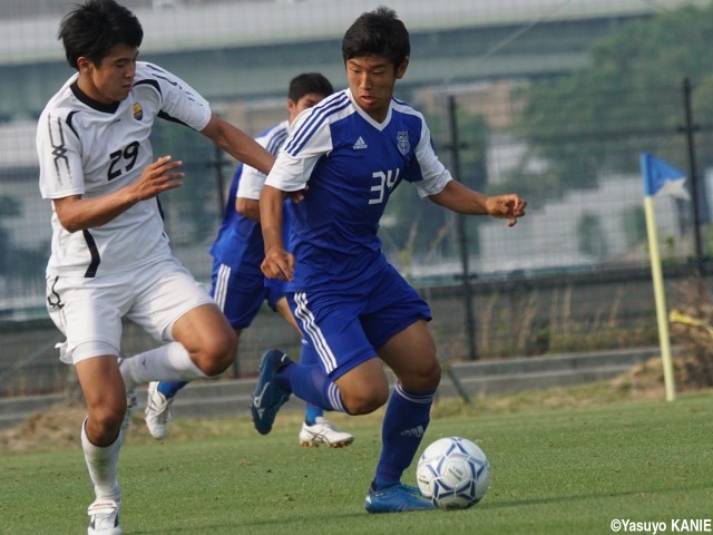 [関西選手権]関学大ルーキーFW山田剛綺が延長決勝弾! 途中出場からシュート最多の攻撃力発揮(4枚)