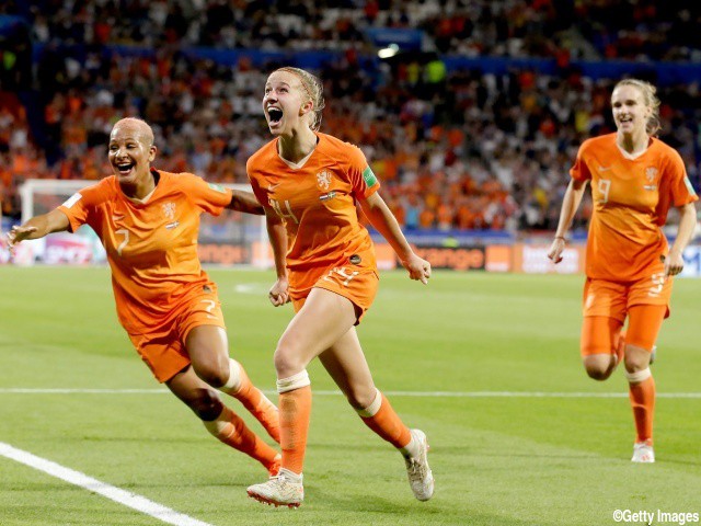 なでしこ倒したオランダ、史上初のW杯決勝へ!! 延長戦でスウェーデン破る