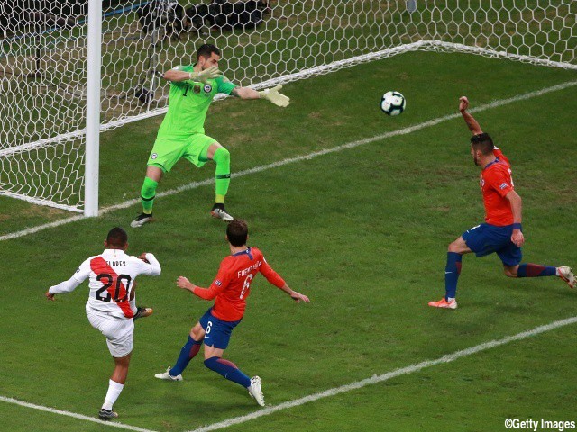 チリの“正真正銘”連覇ならず…ペルーがブラジルとの決勝へ