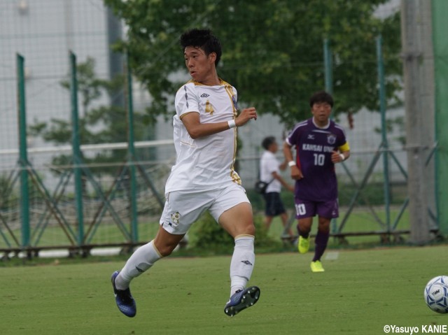 [関西選手権]FW大木が先制弾も…阪南大は準々決勝敗退、6年連続大臣杯出場ならず(18枚)