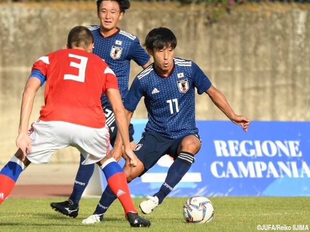 タレント充実のユニバ代表2連勝、ドリブラー金子拓郎が2発で魅せる「もっと自分の色を」