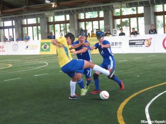  ブラサカ日本代表がブラジル代表に前半残り43秒の1失点で悔しい敗戦