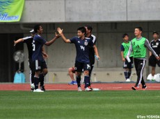 U-17日本代表は交代出場MF中野桂太が決勝ゴール(4枚)