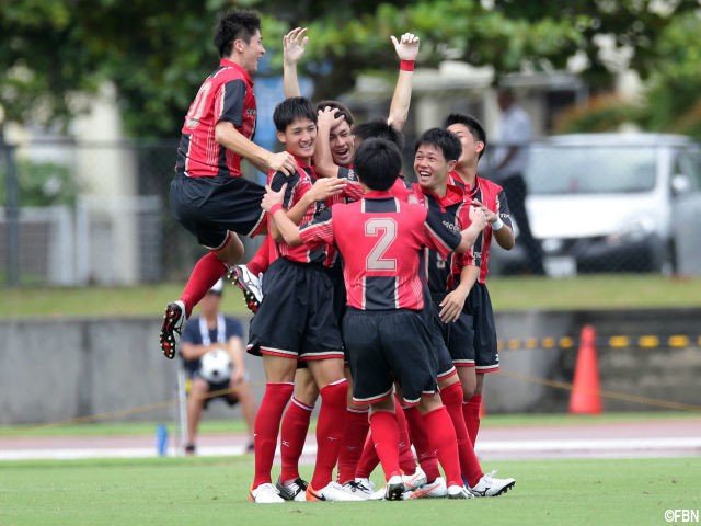 矢板中央がドンピシャヘッド2発で初戦突破! 9年ぶり出場の札幌一下す