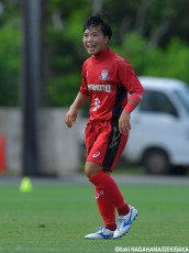 中盤で存在感発揮…日ノ本学園のボランチ上田佳奈(4枚)