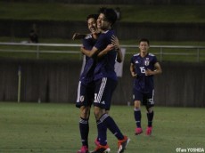 [SBS杯]U-18日本代表の快足アタッカー、小田が先制ゴール