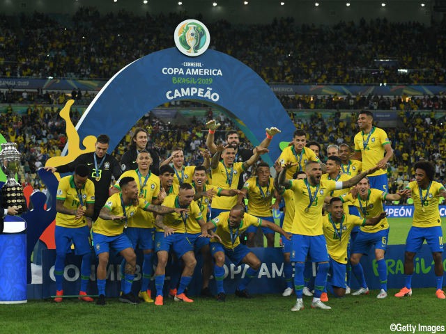 南米王者ブラジルが9月の親善試合に臨むメンバー23名を発表
