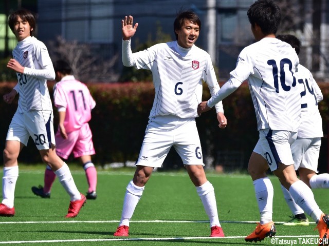 岡山U-18のMF山田恭也がトップチームに来季昇格へ!「ようやく父に追いつくことができた」