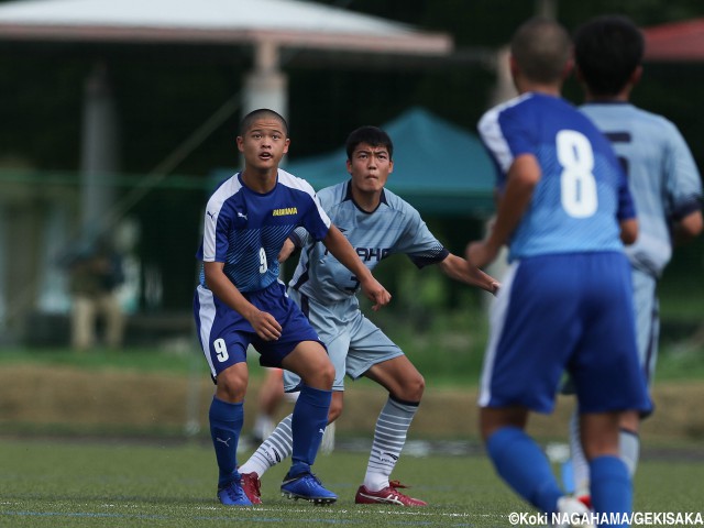 [全中]関東王者原山中、仁賀保中を寄せ付けず(12枚)