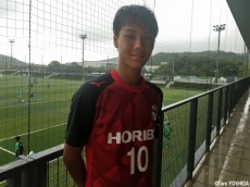 [関西U-16～Groeien～]東山MF藤枝康佑「トップに上がらせてもらっているので、もっとやらないといけない」