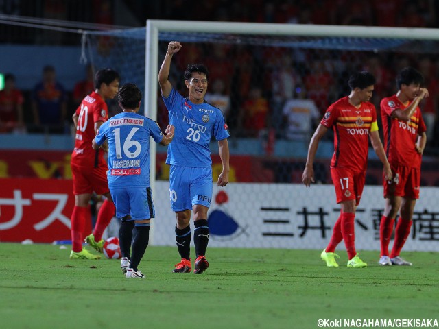 VAR介入による初得点は川崎F知念慶に!「ゴールになって喜び2倍」(13枚)