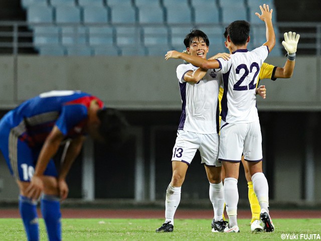 FC東京内定MF中村帆高が値千金の決勝弾! 明大が接戦制して4強入り(13枚)