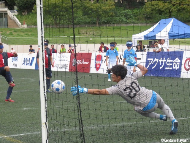 [ブラサカ東日本リーグ第1節]日本代表候補のGK泉が残り22秒で代表選手のPKを好セーブ