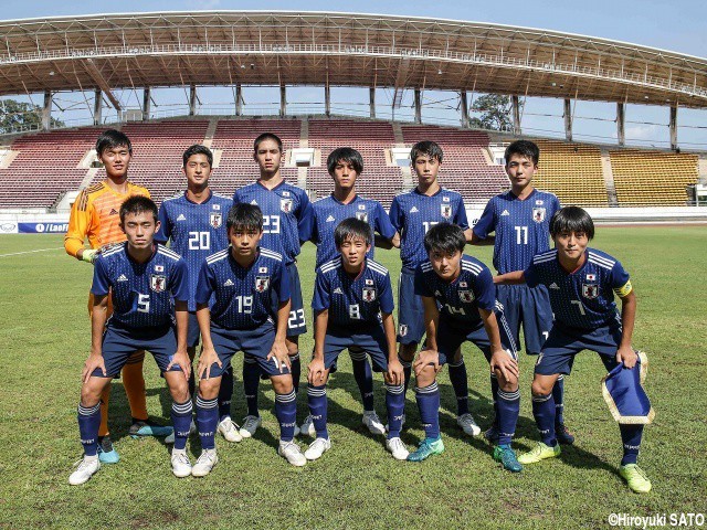 [AFC U-16選手権予選]U-15日本代表vsU-15カンボジア代表試合記録
