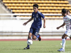 [AFC U-16選手権]U-15日本代表FW森本がハットトリック達成(7枚)