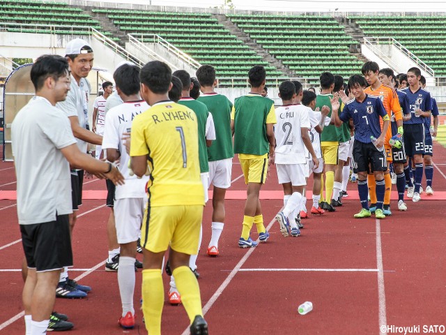 [AFC U-16選手権予選]U-15日本代表が2連勝。マレーシアとの最終戦へ(12枚)