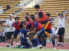 [AFC U-16選手権予選]後半ATに執念の同点弾!グループ1位で予選突破のU-15日本代表、苦闘から得た刺激を糧に