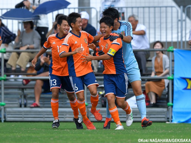 開始1分でスーパーゴール!! 山口県MF柳井敦志「あんな上手く入るとは…」(8枚)