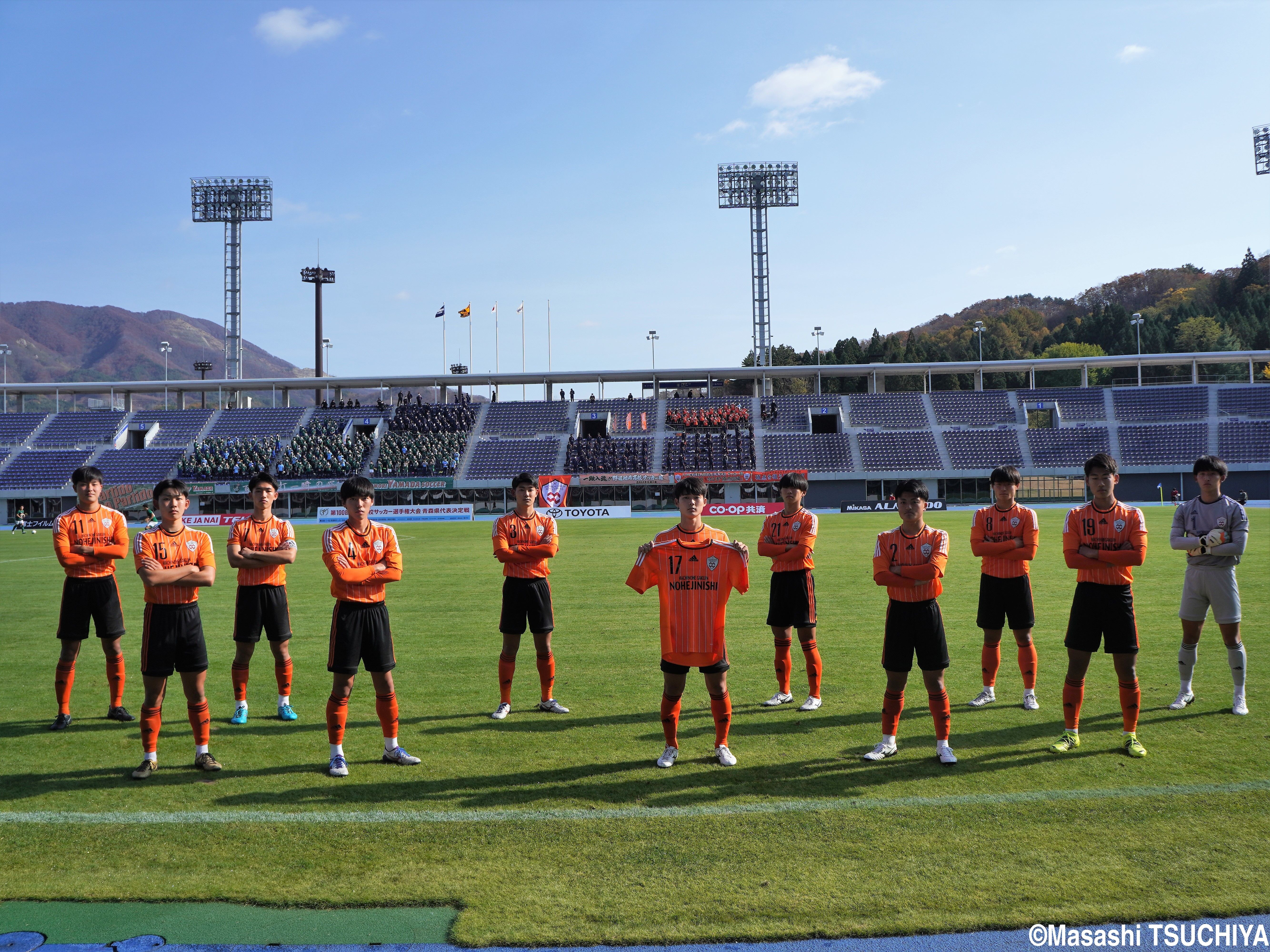 八戸学院野辺地西は青森山田から先制点を奪うも逆転負けで決勝敗退(25枚)