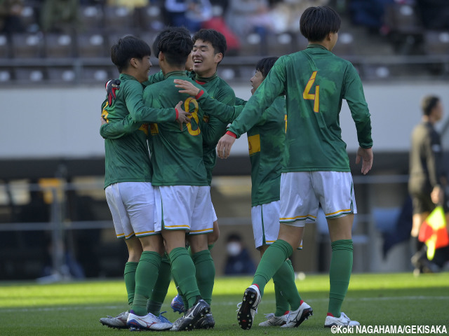 静岡学園が圧巻のゴールラッシュ!!徳島商を圧倒し5発大勝発進