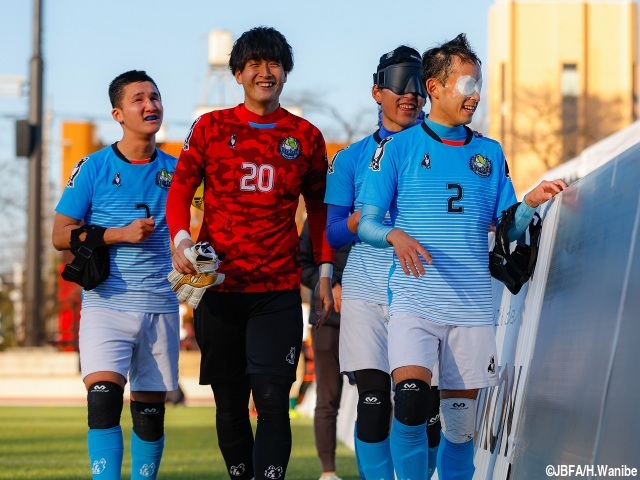 ブラインドサッカー日本選手権「アクサ ブレイブカップ」はfree bird mejirodaiが初優勝!
