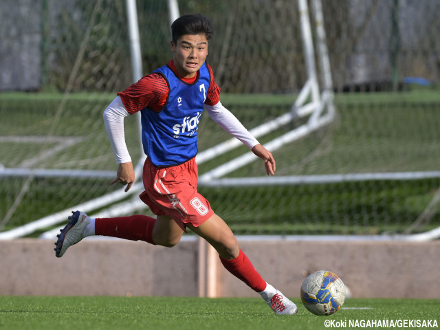 [ゲキサカ×高校選抜候補]矢板中央MF大畑凜生「謙虚に、向上心を持って取り組むことの大切さを改めて感じました」