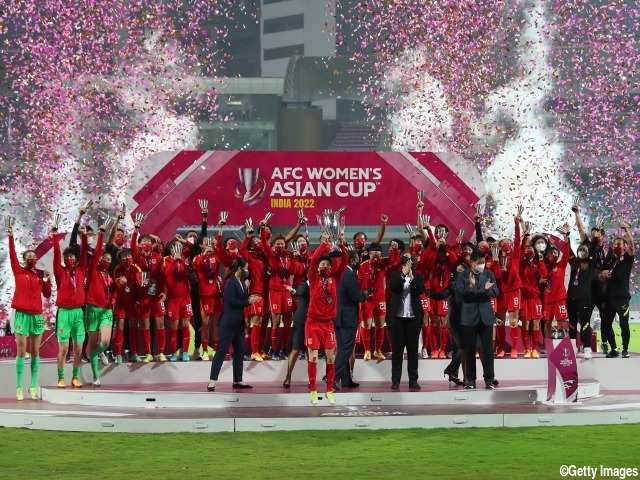 中国が韓国に土壇場逆転勝利で女子アジア杯制覇! 5大会ぶり9度目の快挙