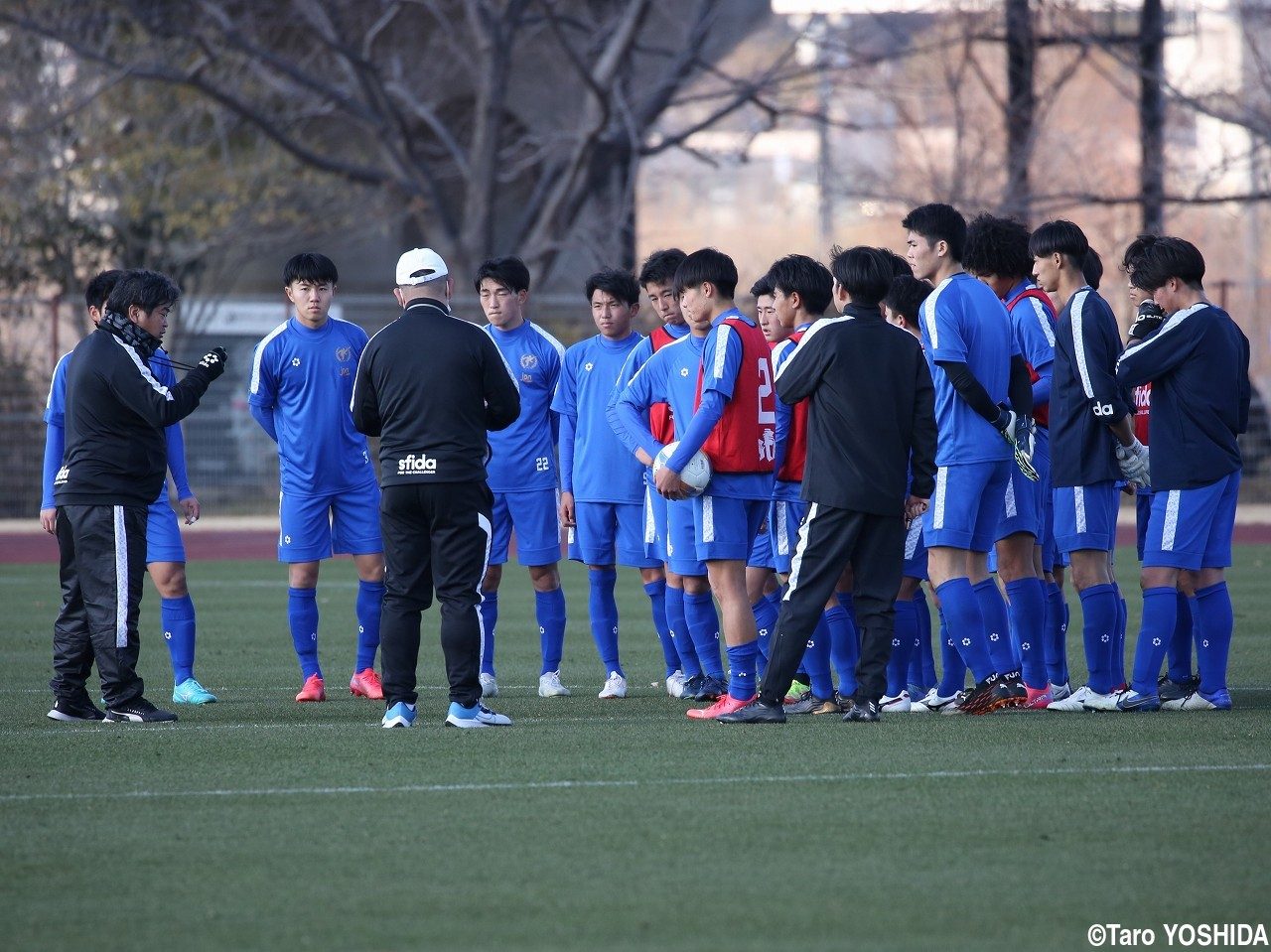日本高校選抜が川崎F U-18戦前日練習。23名の背番号も決定(27枚)