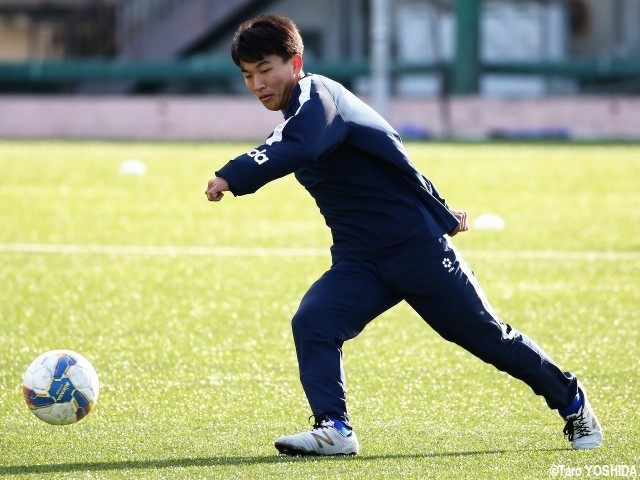 推進力と得点力でU-17日本高校選抜選出。昌平MF篠田翼はプロ入り決めた僚友やライバルたちに「負けたくない」