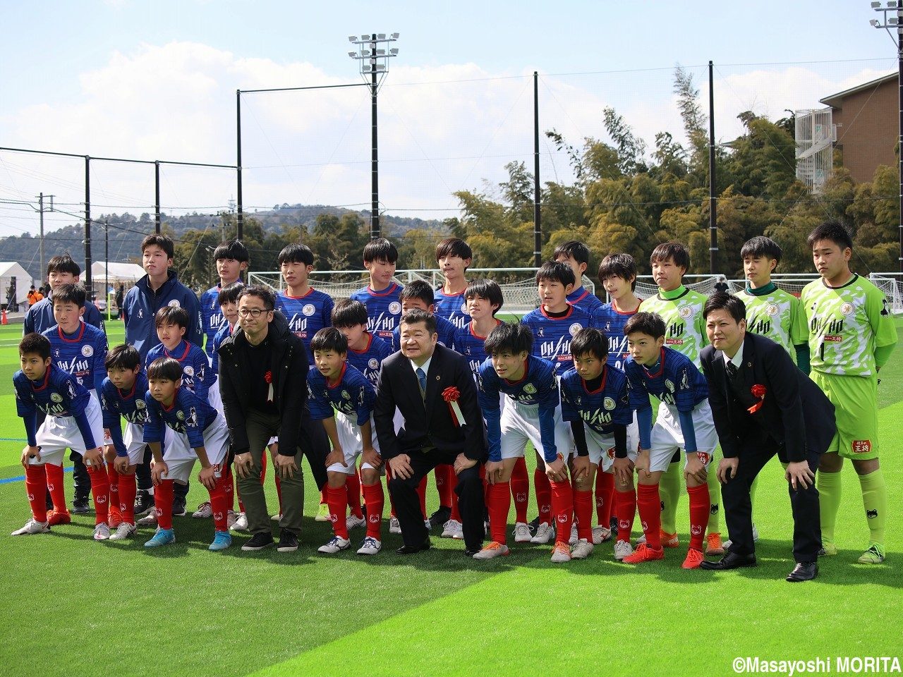 『KYOTO TACHIBANA スタジアム』オープニングゲーム、ウィザーズFC U-15が京都U-15に1-0勝利(12枚)