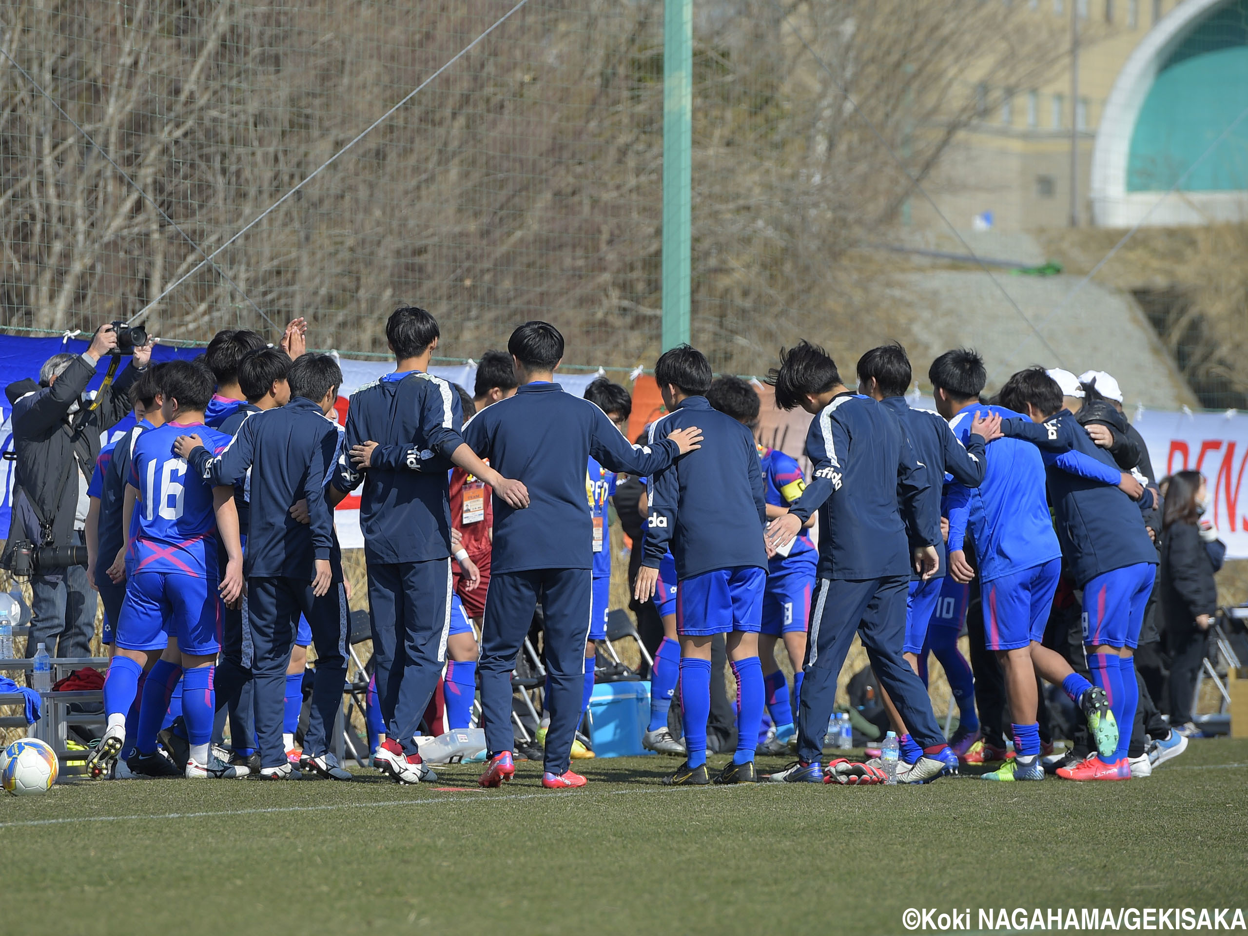 [デンチャレ]高校サッカー部の“代表チーム”、日本高校選抜が大学生に挑戦(10枚)