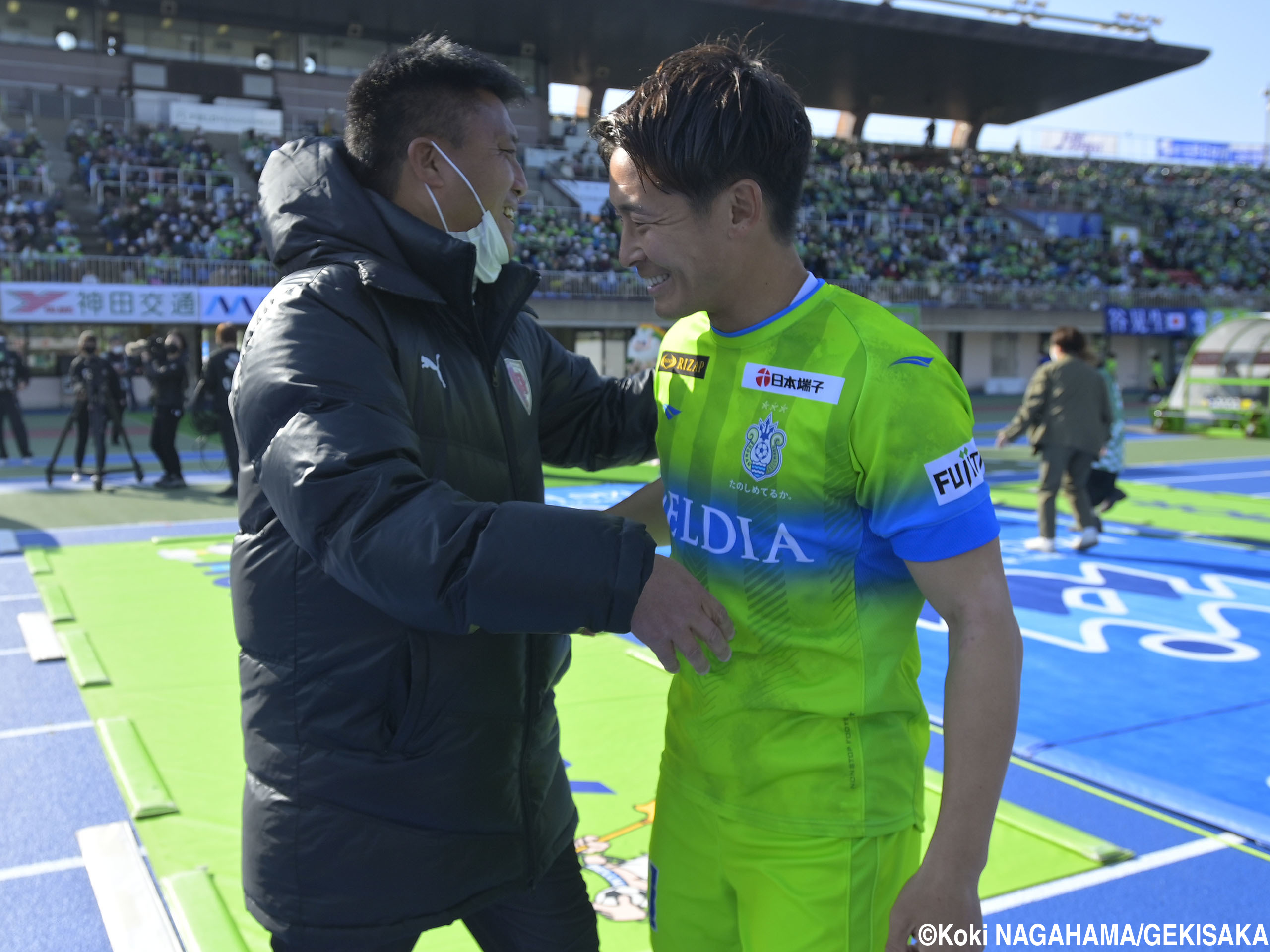 永木亮太がチョウ監督と湘南で再会「何か言ってくれたんですけど何を言ってるか聞こえなくて」(8枚)