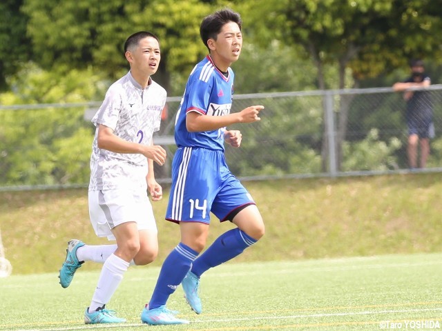 [球蹴男児 U-16]熊本学園大付MF今村涼聖はAチーム公式戦後に合流。先輩たちを「絶対に越えたい」