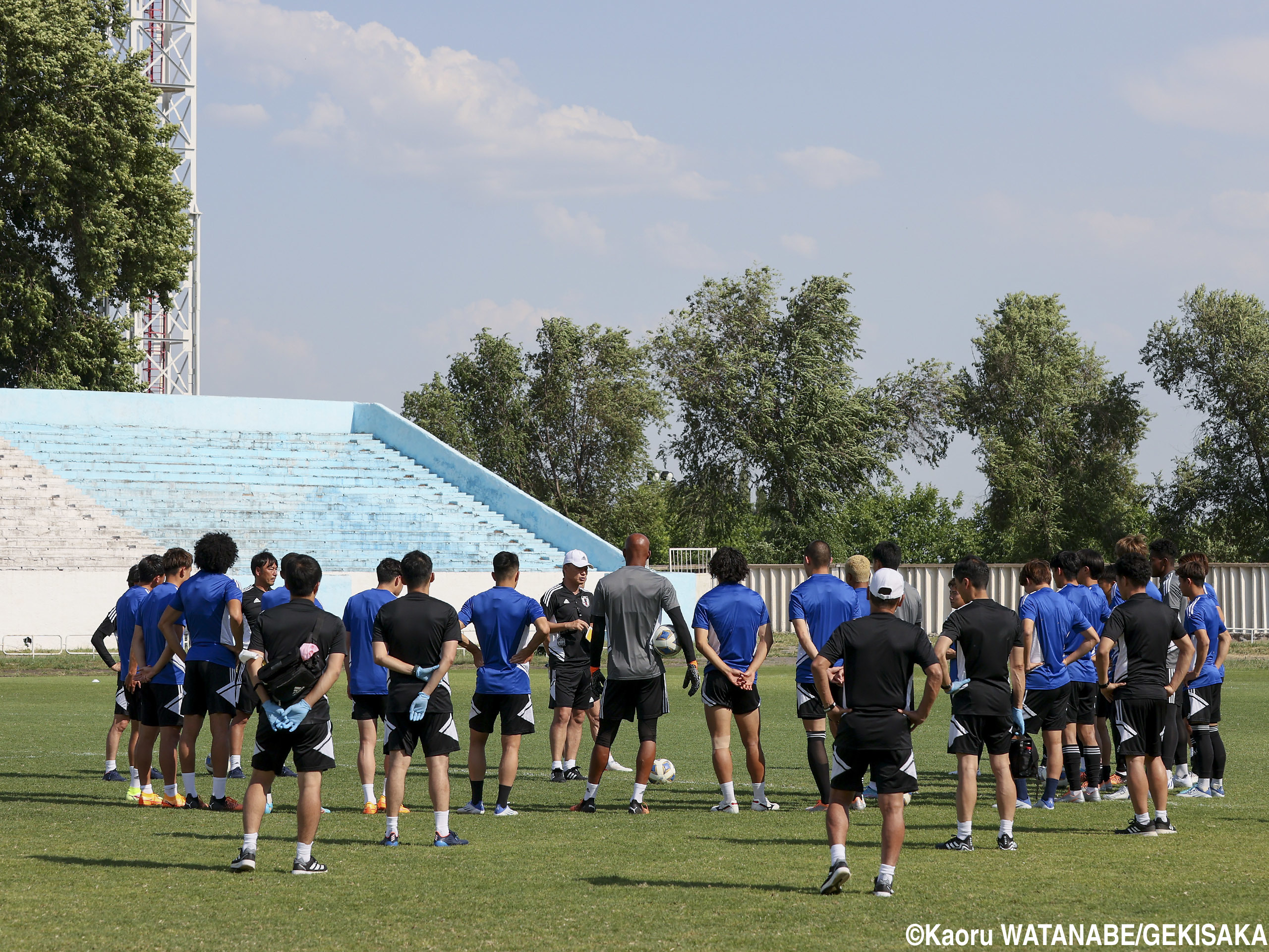 U-21日本代表はウズベキスタンで笑顔炸裂、3日にU23アジア杯初戦へ(11枚)
